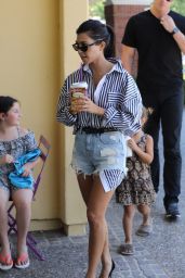 Kourtney Kardashian Street Style  - Calabasas 06/22/2017