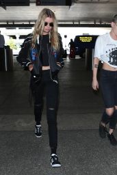 Kristen Stewart and Stella Maxwell - LAX Airport in Los Angeles 06/29/2017