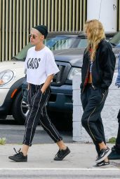 Kristen Stewart With Her Girlfriend in Studio City 06/08/2017