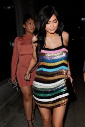 Kylie Jenner Night Out Fashion - Leaving Craig