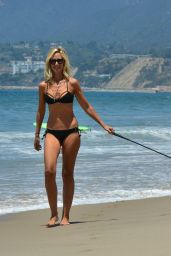 Lady Victoria Hervey Bikini Candids - Santa Monica 06/25/2017
