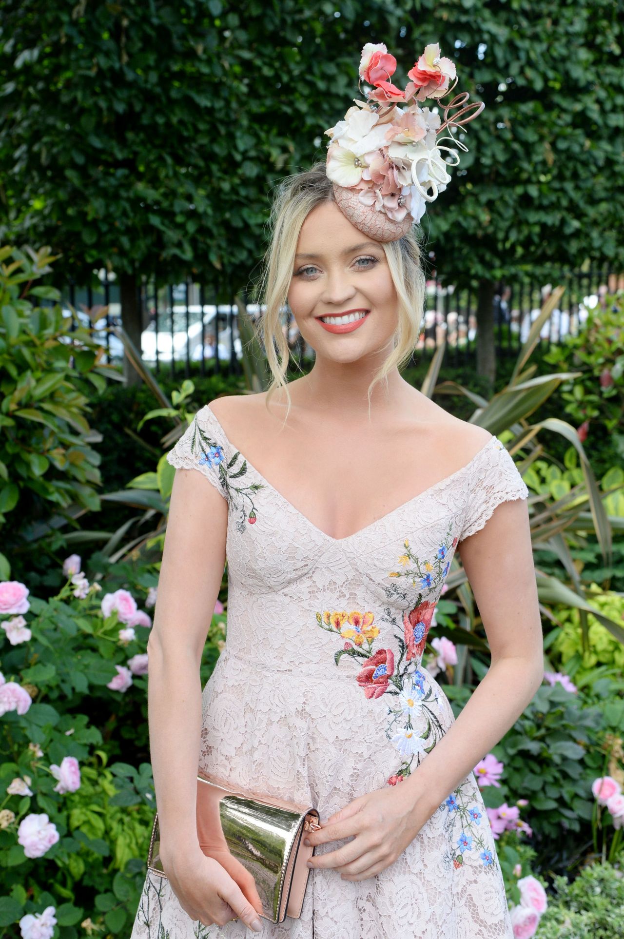 Laura Whitmore at Royal Ascot in London 06/23/2017