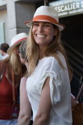 Laury Thilleman - French Open Mens Final At Roland Garros in Paris 06/11/2017