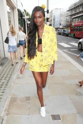 Leomie Anderson - Celebrates Her Campaign Launch With Nike in London, UK 06/13/2017