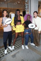 Leomie Anderson - Celebrates Her Campaign Launch With Nike in London, UK 06/13/2017