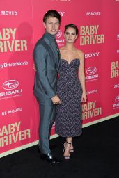 Lily James - "Baby Driver" Premiere in Los Angeles 06/14/2017