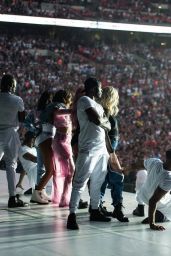 Little Mix Performing at the Capital’s Summertime Ball at the Wembley Stadium in London 06/10/2017