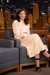 Lorde - Visits "The Tonight Show Starring Jimmy Fallon"  in NYC 06/15/2017