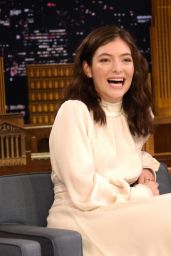 Lorde - Visits "The Tonight Show Starring Jimmy Fallon"  in NYC 06/15/2017