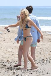 Lottie Moss and Emily Blackwell in Bikini - Beach in Marbella, Spain 05/28/2017