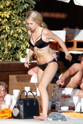 Lottie Moss in Bikini on Holiday in Spain 06/08/2017