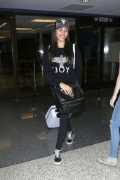 Madison Beer in Travel Outfit - LAX Airport in LA 06/07/2017