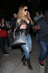 Mariah Carey Night Out - The Ivy Restaurant in Beverly Hills 06/06/2017