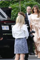 Melania Trump at a Reception at the Ford
