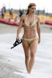 Michelle Hunziker in Bikini - Varigotti in Italy 06/22/2017
