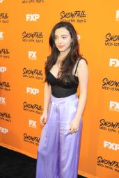 Mikey Madison - "Snowfall" Premiere at Ace Hotel in Los Angeles 06/26/2017