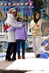 Mila Kunis - Filming "A Bad Moms Christmas" in Atlanta 05/31/2017