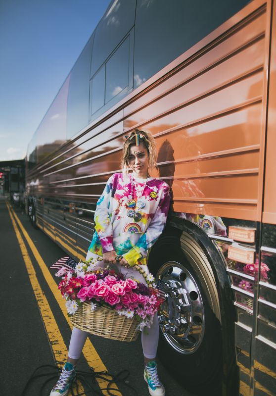 Miley Cyrus Photoshoot - Converse