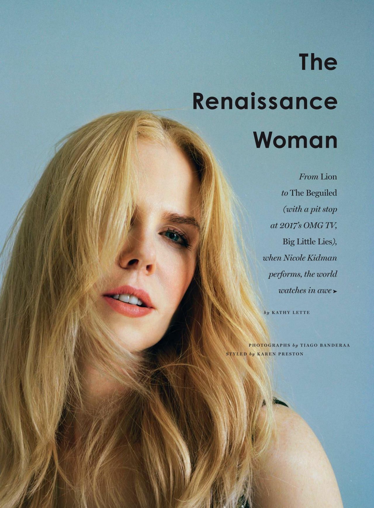 Nicole Kidman - Glamour Magazine UK July 2017 Issue • CelebMafia