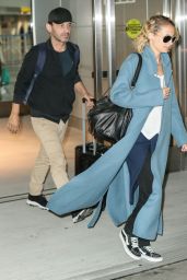 Nicole Richie in Travel Outfit - JFK Airport in NY 06/19/2017