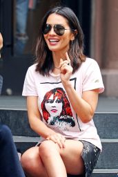Olivia Munn Street Style - Out in Soho, New York 06/08/2017