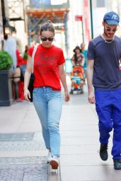 Olivia Wilde and Tom Sturridge - Out in New York 06/25/2017
