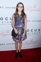 Oona Laurence – “The Beguiled” Premiere in New York 06/22/2017