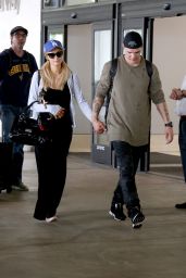 Paris Hilton With Her Boyfriend - LAX Airport 06/11/2017
