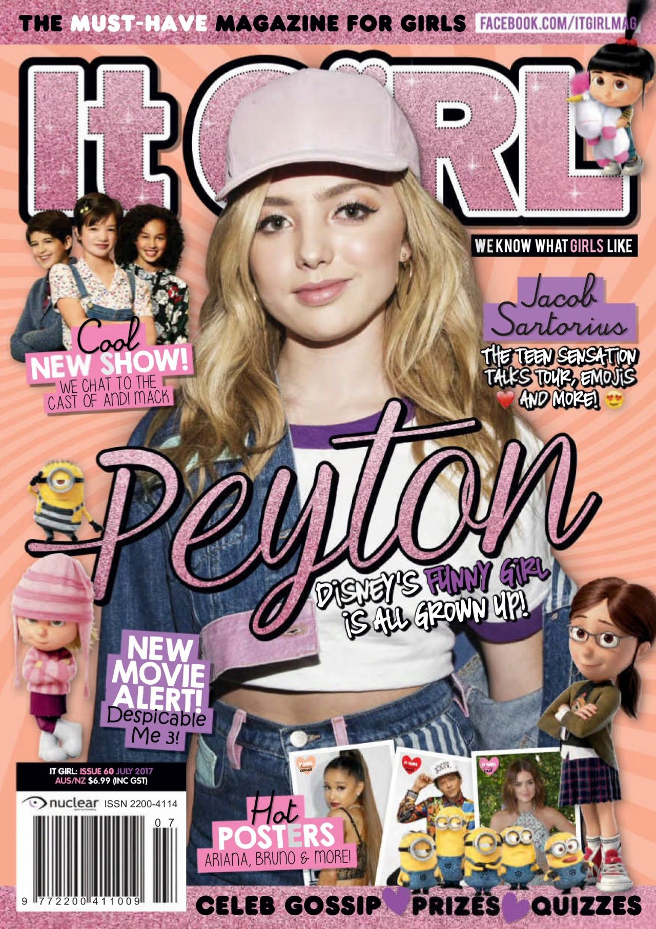 Peyton Roi List It Girl Magazine July 17 Issue Celebmafia
