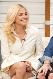 Pixie Lott Appeared on Good Morning Britain TV Show in London 06/23/2017