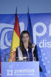 Queen Letizia of Spain at the IV edition of Discapnet awards in Madrid 06/26/2017