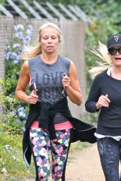 Reese Witherspoon - Out for a Jog in Brentwood 06/05/2017