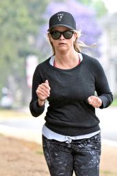 Reese Witherspoon - Out for a Jog in Brentwood 06/05/2017