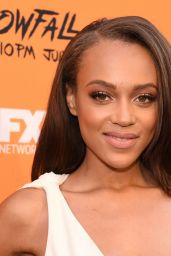 Reign Edwards – “Snowfall” Premiere at Ace Hotel in Los Angeles 06/26/2017