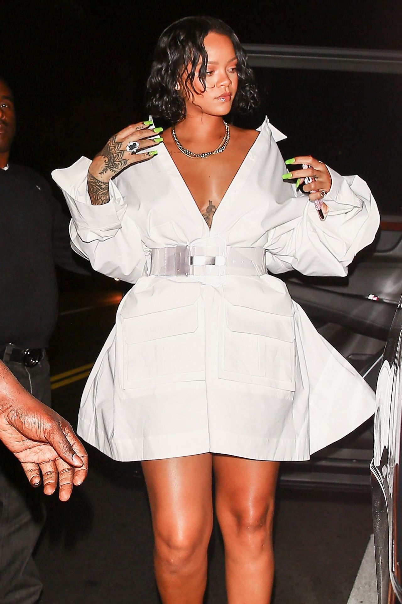 Rihanna Night Out Fashion - West Hollywood 05/31/2017 • CelebMafia