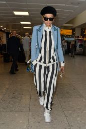 Rita Ora Style - Heathrow Airport in London, UK 06/14/2017