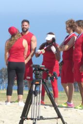 Ronda Rousey - Filming "Battle of the Network Stars" TV Show in Malibu 06/04/2017