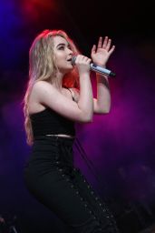 Sabrina Carpenter Performas Live at BLI Summer Jam Concert in NY 06/16/2017