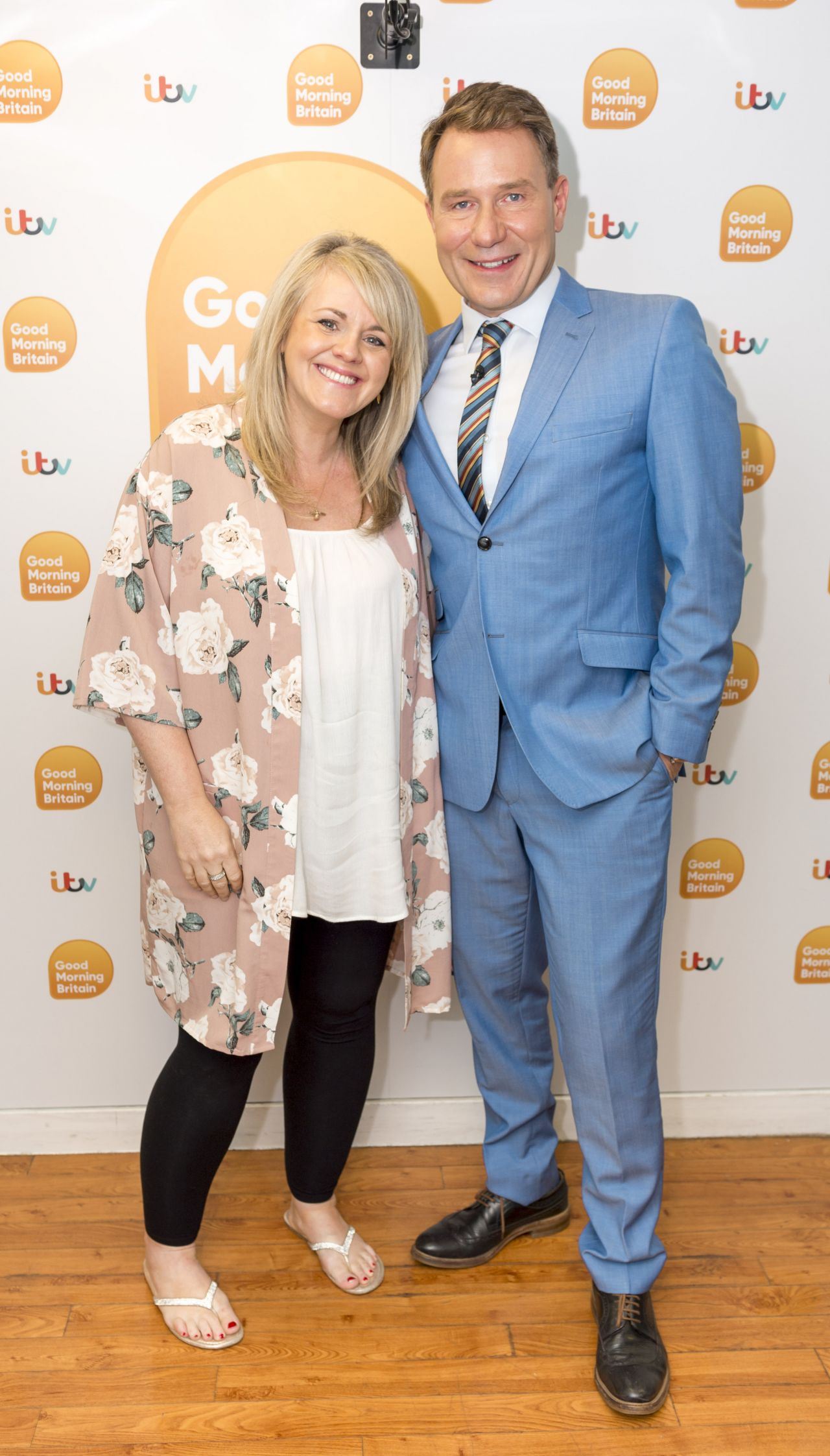 Sally Lindsay - Good Morning Britain TV Show in London 06/29/2017