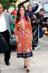 Salma Hayek at "The Daily Show with Trevor Noah" in New York 06/08/2017