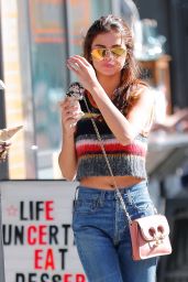 Selena Gomez in Casual Outfit - Soho in NYC 06/03/2017
