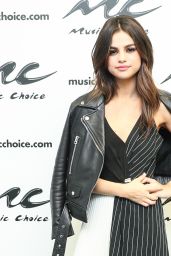 Selena Gomez - Visits Music Choice in New York City 06/05/2017
