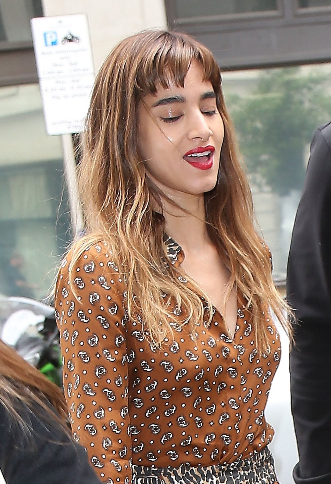 Sofia Boutella at BBC Radio One Studios in London 05/31/2017 • CelebMafia