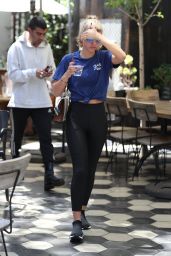 Sofia Richie Street Style - Zinque Cafe in West Hollywood 06/16/2017