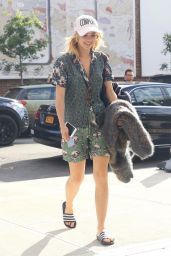 Suki Waterhouse Street Style - Out in NYC 06/20/2017