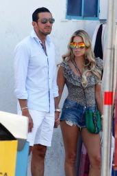 Sylvie Meis and Charbel Aouad on Holiday in Capri, Italy 06/24/2017