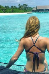 Tara Lipinski Bikini Photoshoot - One & Only Reethi Rah, Maldives Island Resort 6/27/2017
