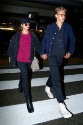 Vanessa Hudgens and Austin Butler - Arrive at LAX in LA 06/26/2017