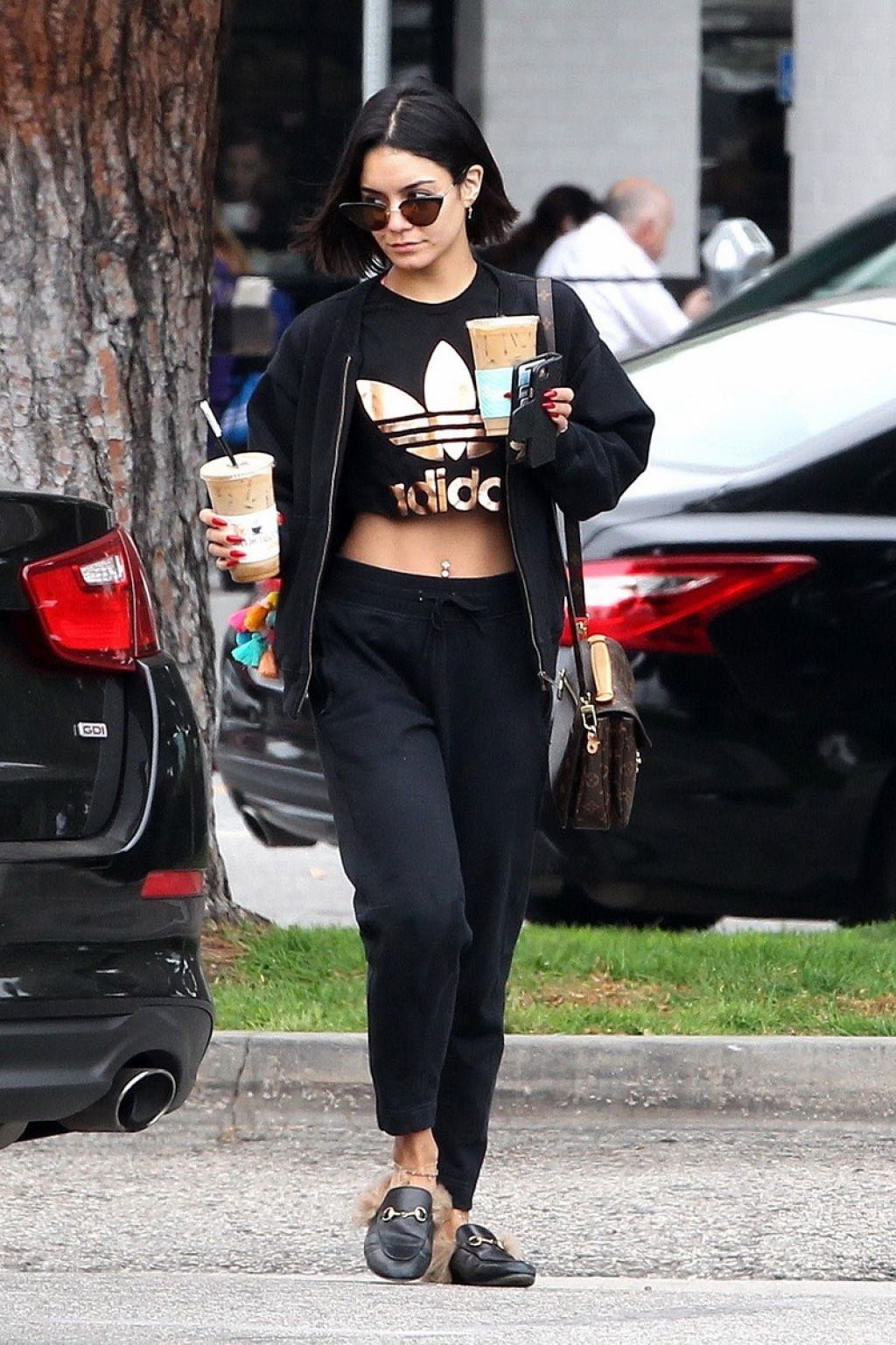 Vanessa Hudgens - Makes a Trip to Alfred's Cafe in Studio City 06/08 ...