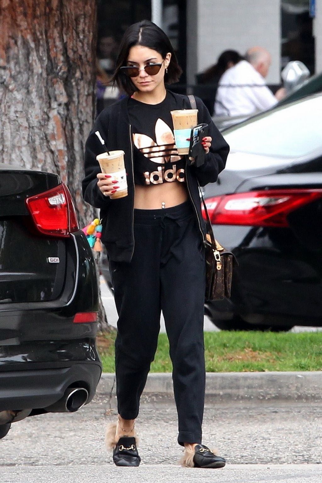 Vanessa Hudgens - Makes a Trip to Alfred's Cafe in Studio City 06/08 ...